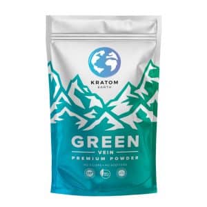 Kratom Earth green vein pouch